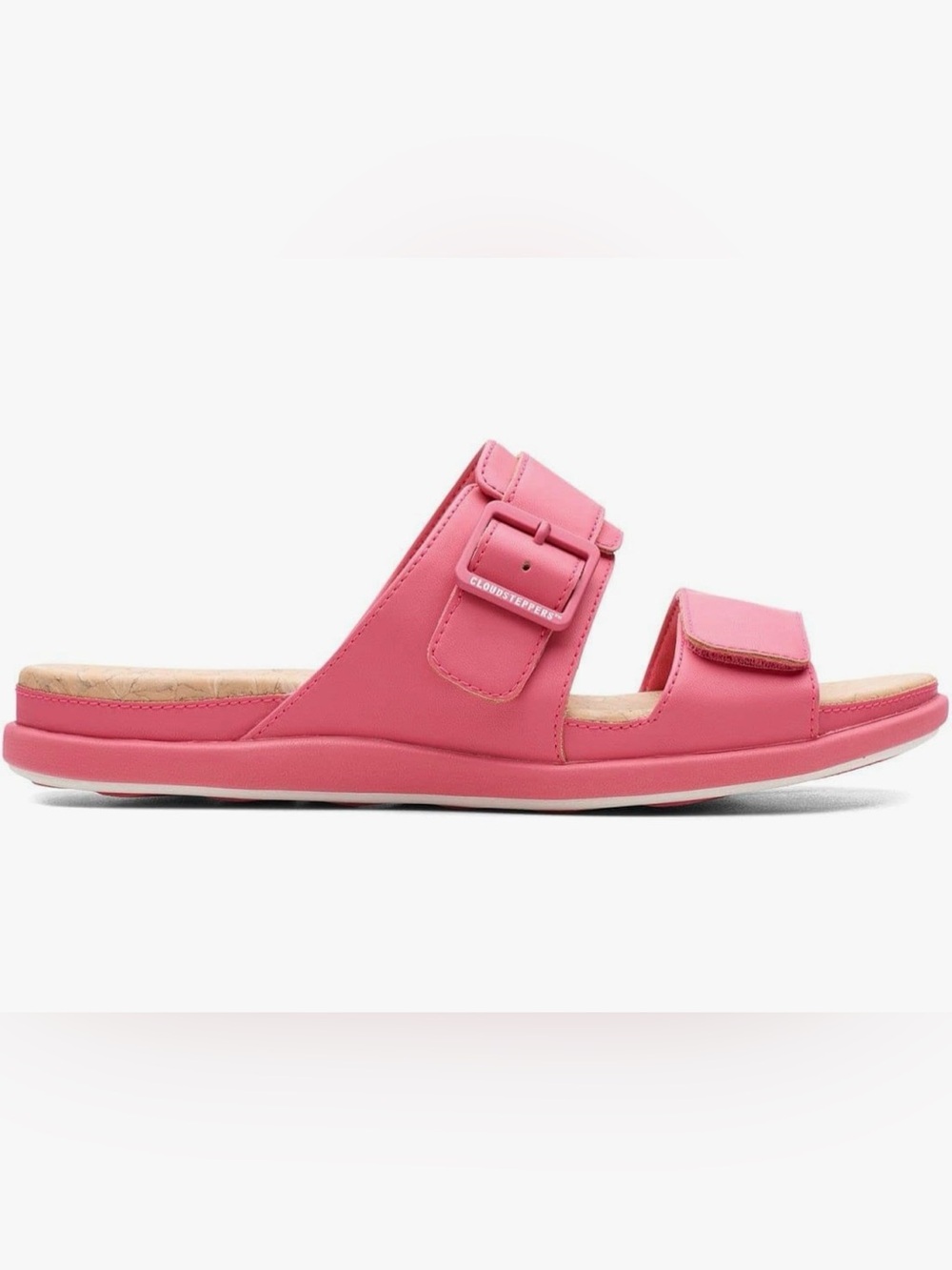 Clarks Cloudsteppers Women's Step June Sun Berry sandals size 9.5